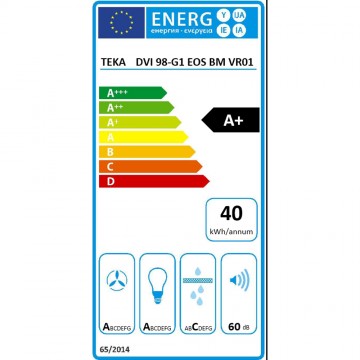 Teka DVI 98-G1 EOS BM Απορροφητήρας Καμινάδα-Τζάκι 90cm Μαύρος Teka DVI 98-G1 EOS BM Απορροφητήρας Καμινάδα-Τζάκι 90cm Μαύρος